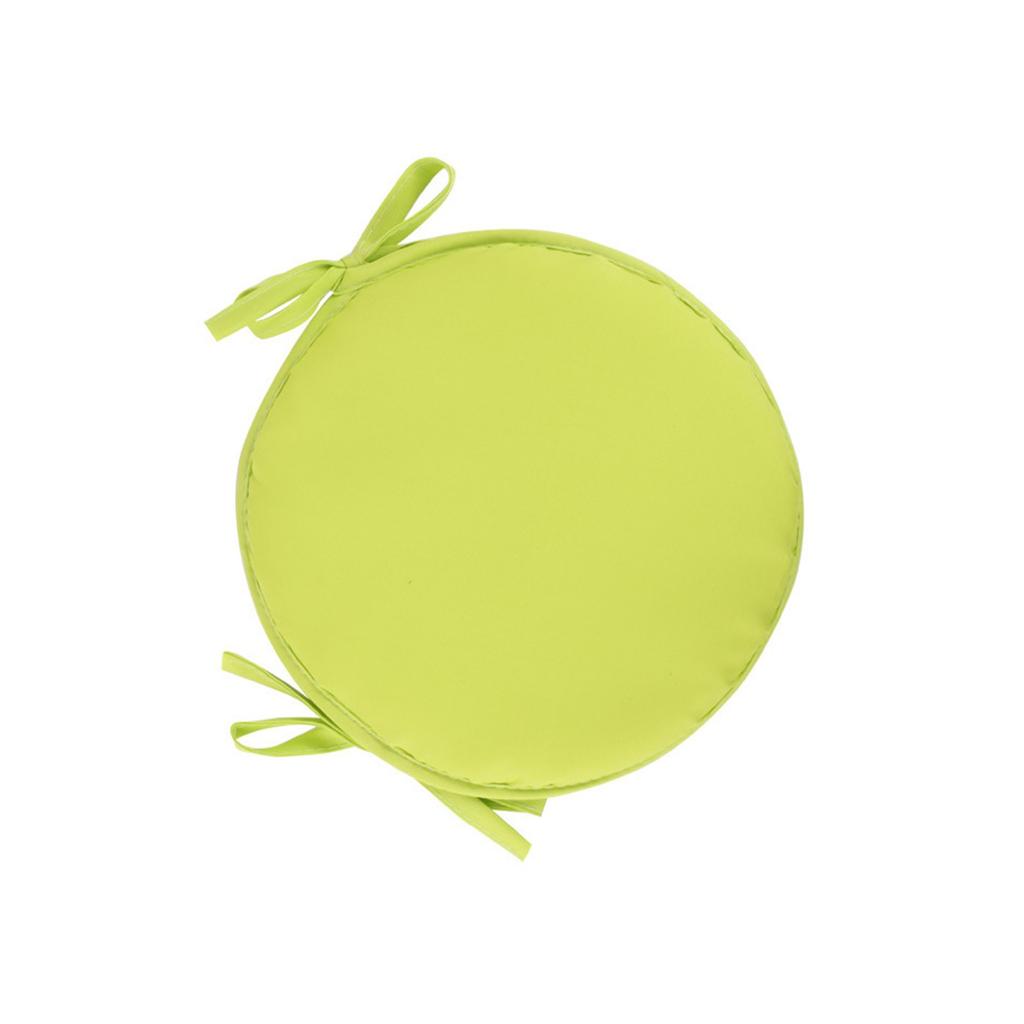 Цветная подушка для стула для использования в помещении/на открытом воздухе, круглая подушка, коврик для садовой террасы - диаметр 38 см, коврик для садовой мебели, круглый коврик для сидения в саду