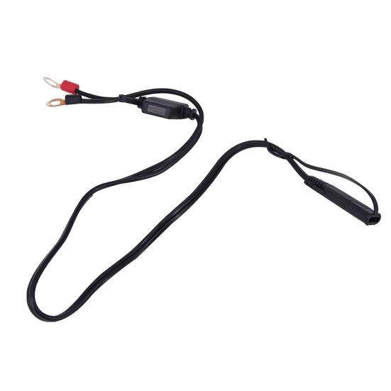 Зажим для клемм аккумулятора мотоцикла, провод 12 В, вилка кабеля адаптера зарядного устройства