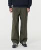 MUSINSA STANDARD Cotton Deep Tuck Wide Elastic Waist Pants [Khaki]
