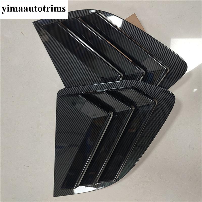 Rear Window Louver Shutter Sun Shade Side Vent Panel Decoration Cover Trim Accessories For Toyota Corolla Cross XG10 - 2025