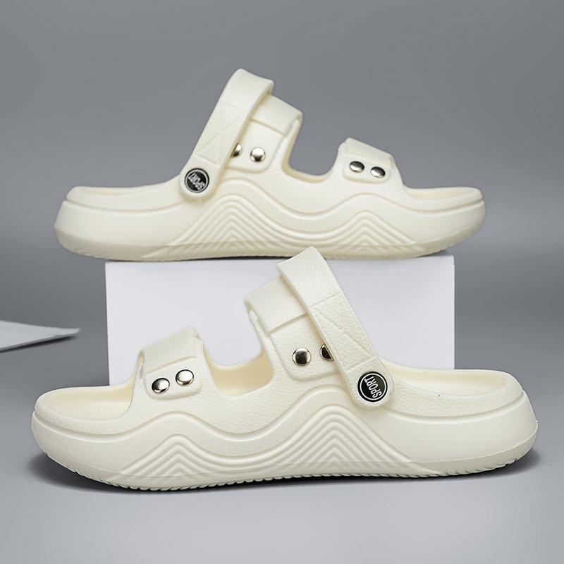 Модные высококачественные нескользящие повседневные тапочки для пары, летние мужские сандалии, классические сандалии, мужские уличные шлепанцы, женские сандалии