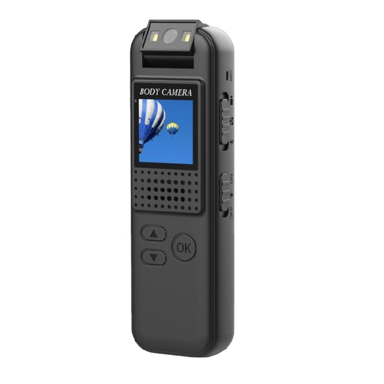 CS08 600mAh Battery Back Clip Video Camcorder Mini Body Camera for Work Offices