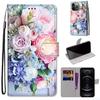Phone Case For Samsung Galaxy M23 M33 M53 5g M32 M51 M52 M62 F62 F23 M01 Book Painted Flip Card Slot Cover Leather