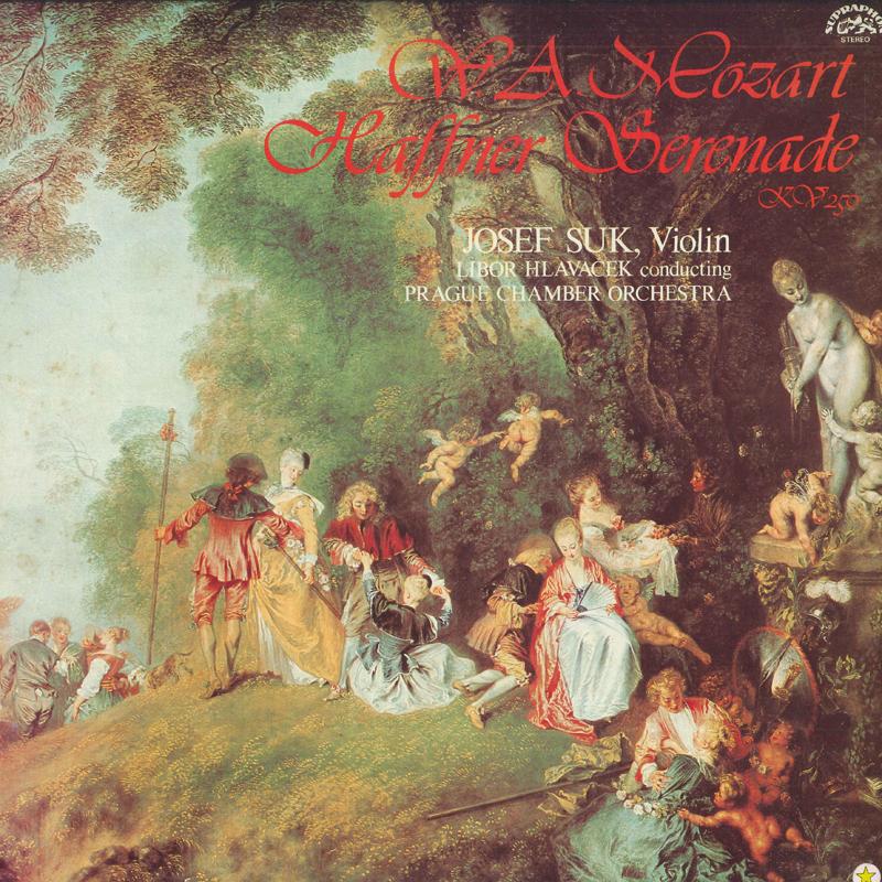 LP-пластинка - Моцарт: Серенада Нет. 7 ре мажор " OZ7121S SUPRAPHON 1983 Япония Оби Классика Б/У