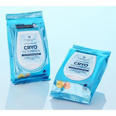 VT Cosmetics Cryo Ice Skin Pack Cooling Hydrating Toner Pads 100 Pads