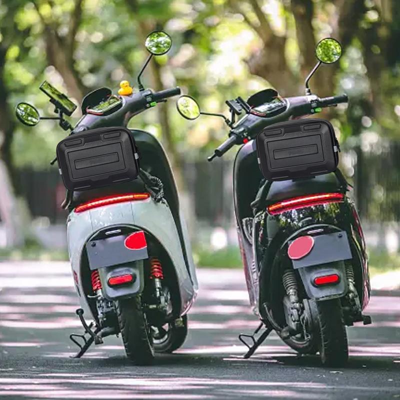 Универсальные сумки для мотоциклов, сумка для хранения на руль, мотоциклетные седельные сумки, жесткая оболочка для аксессуаров для мотоциклов Vespa