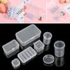 Clips Boxes Plastic Craft Bead Holder Storage Box Pill Storage Supply Jewelry Diamond Container