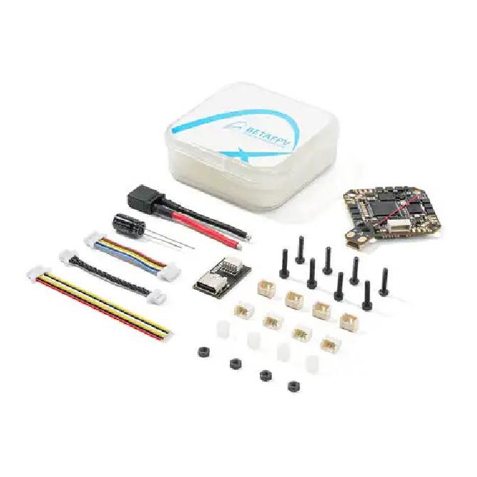 F4 2-3S 20A AIO FC BETAFPV V1, Integrated HD VTX with O3 6-Pin PMU for HD Whoop Drones, Dual BEC USB Port