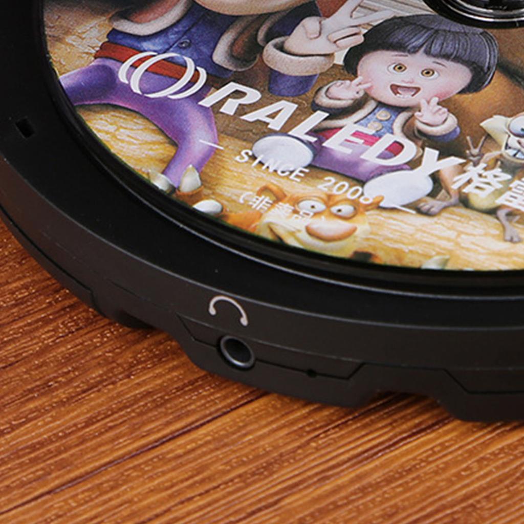Rechargeable CD Player Portable Compacts Shockproof Portable CD Player with Earphone Walkman CD Player LCD Display