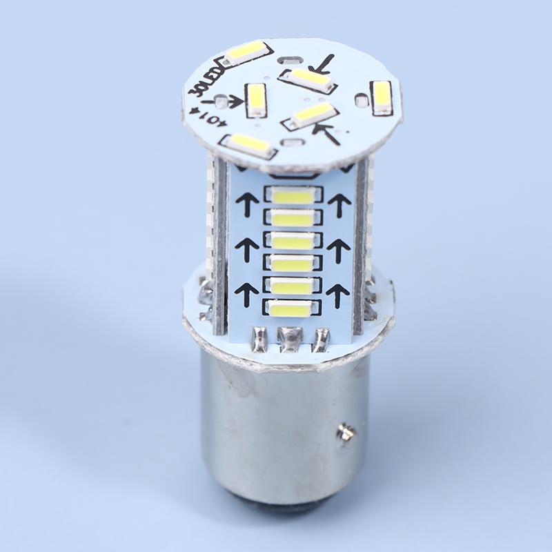 1Pc 1157 Led Strobe Brake Light Bay15D Bulb 30Smd Water Flash Reversing Parking Car Turn Signal Tail Lamp Motorcycle Light