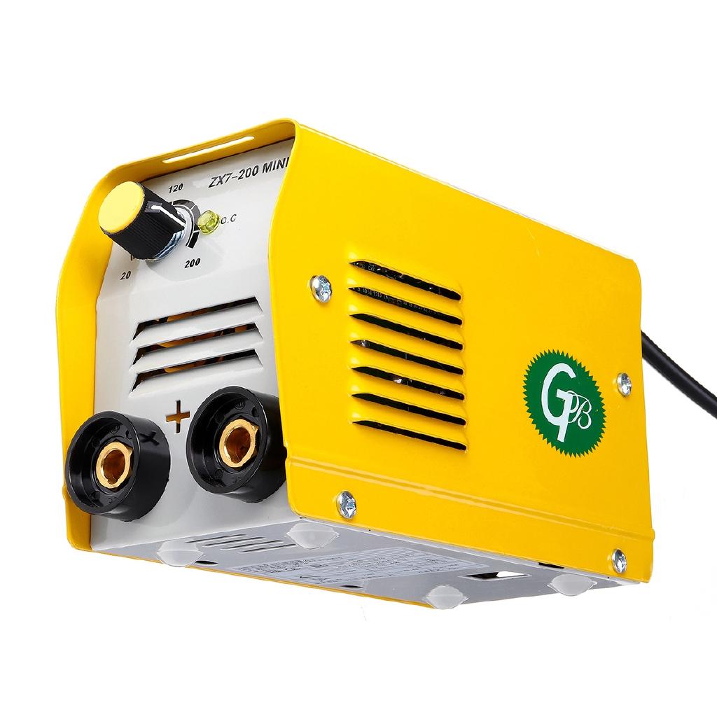 ZX7-200 220V 50-60Hz Welders With Insulated Electrode Inverter Portable Mini Electric Arc Force Welding Machine
