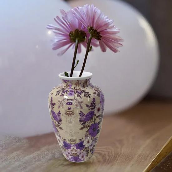 3D Puzzle Vase DIY Puzzle Vase Flower Holder 160 Curved Puzzle