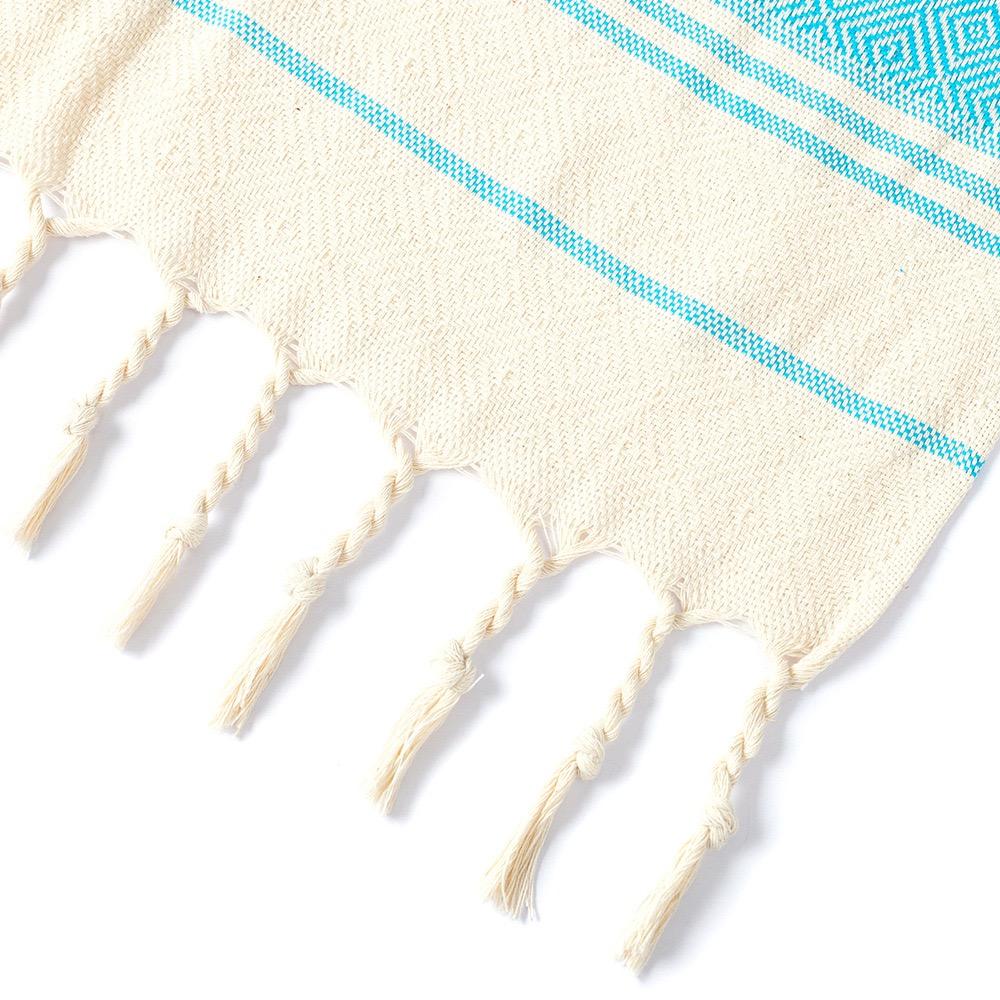 100% Cotton Knit Large Oversized Turkish Beach Towel Sand-Free Woven Pattern Custom for Children Swim Cover up