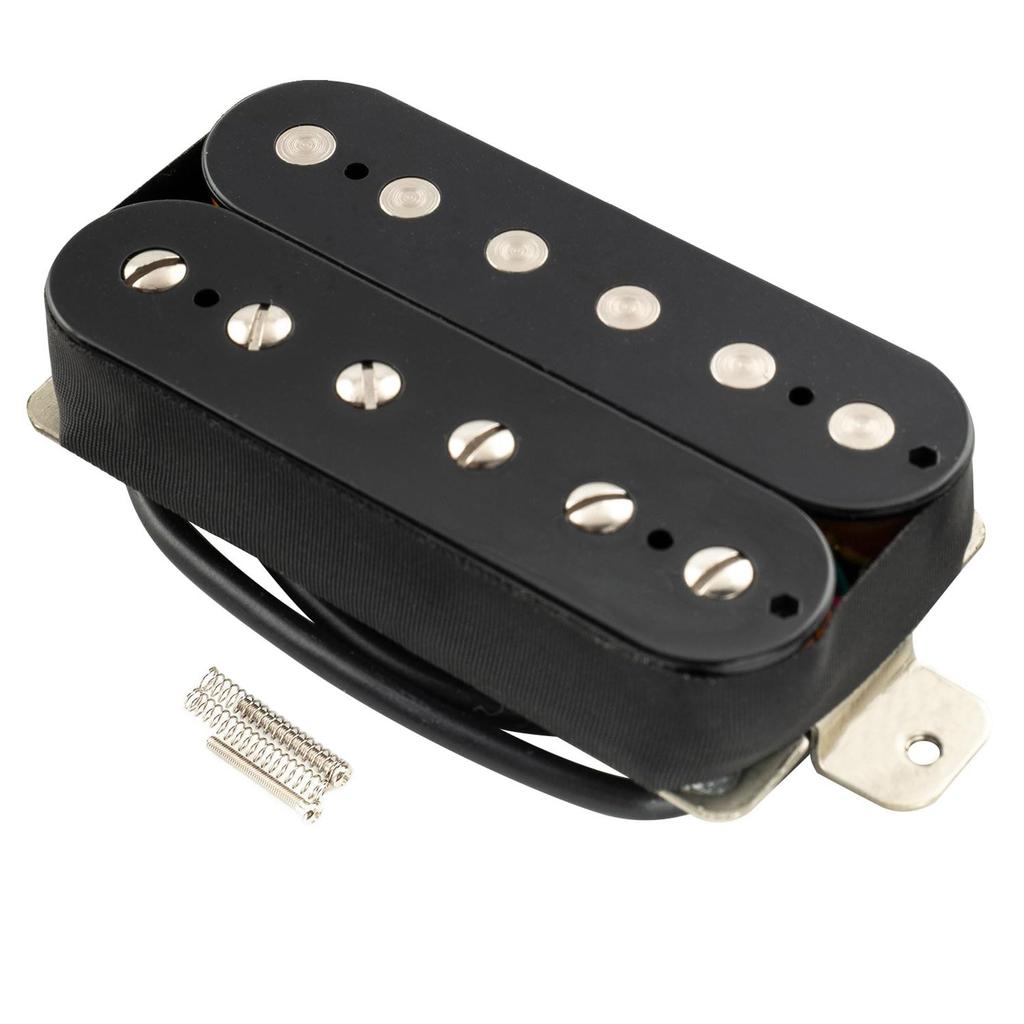 Musiclily Pro Alnico 5 Хамбакерный звукосниматель Ridge PU для Электрогитары Черный LP-OBLA,