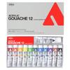 Acrylic Gouache D411 Master 12 Color Set 11 Colors 40ml 07411 (20ml + White)