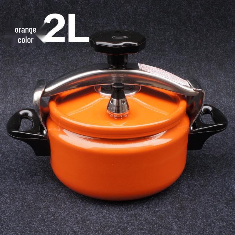 Explosion-Proof Portable Mini Pressure Cooker for Camping & High-Altitude Cooking