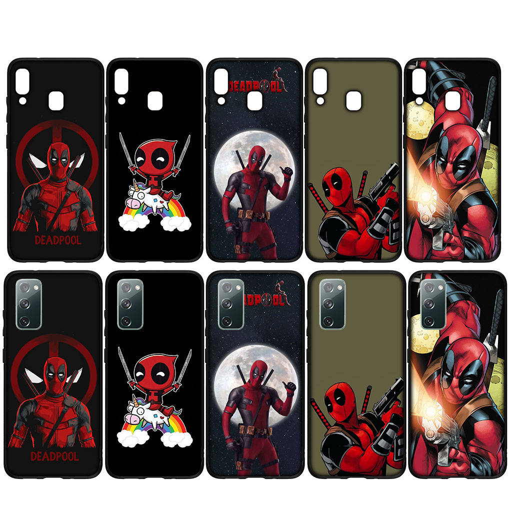 Для iPhone 16 15 Xiaomi Redmi Note 13 12 11 Pro Max X 9 14 XR Samsung Galaxy A16 S24 S23 Plus A06 14C Huawei OPPO Deadpool Superhero Marvel Phone Case