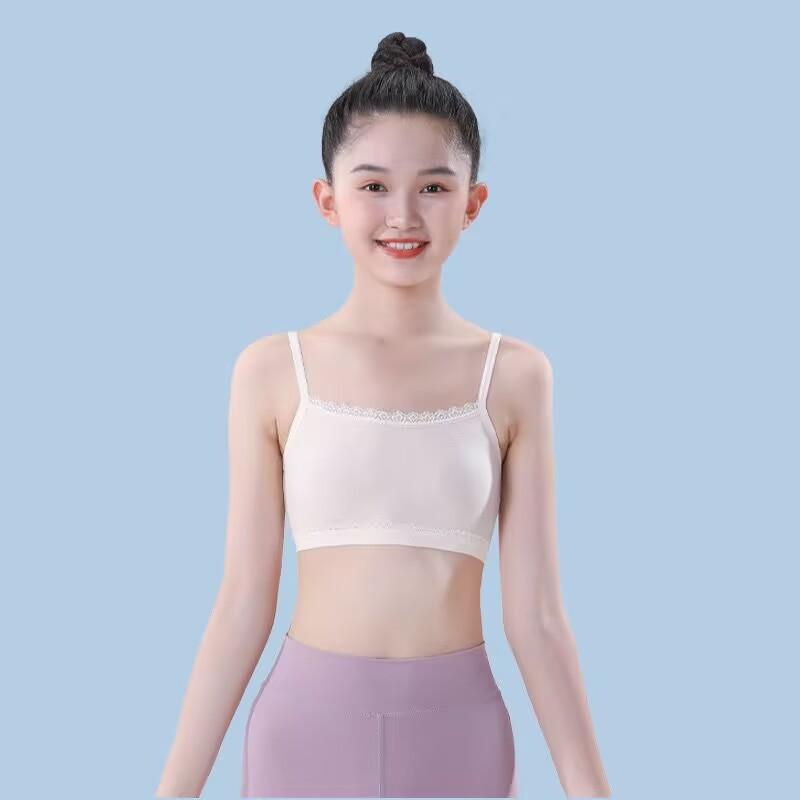 Бюстгальтер для девочек, нижнее белье, нижнее белье для детей, подростков, тренировочный бюстгальтер для подростков, детский жилет, 8-14 лет