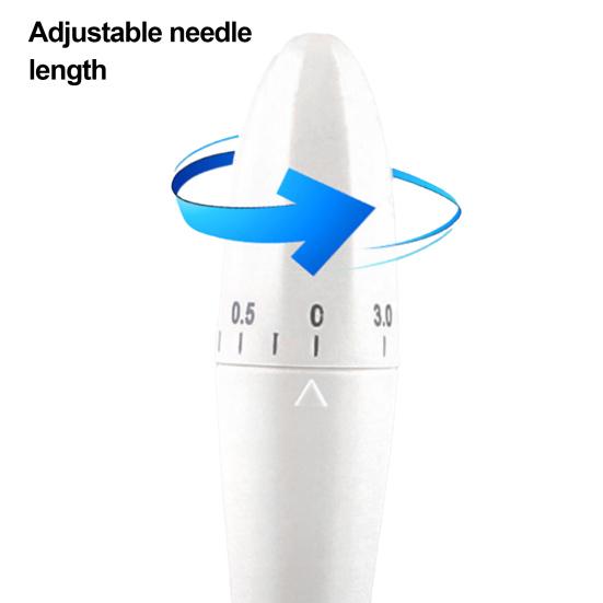 Ручка-штамп для лица и тела, игла для кожи, штамп 0~3,0 мм, для мужчин и женщин, сыворотка для пар