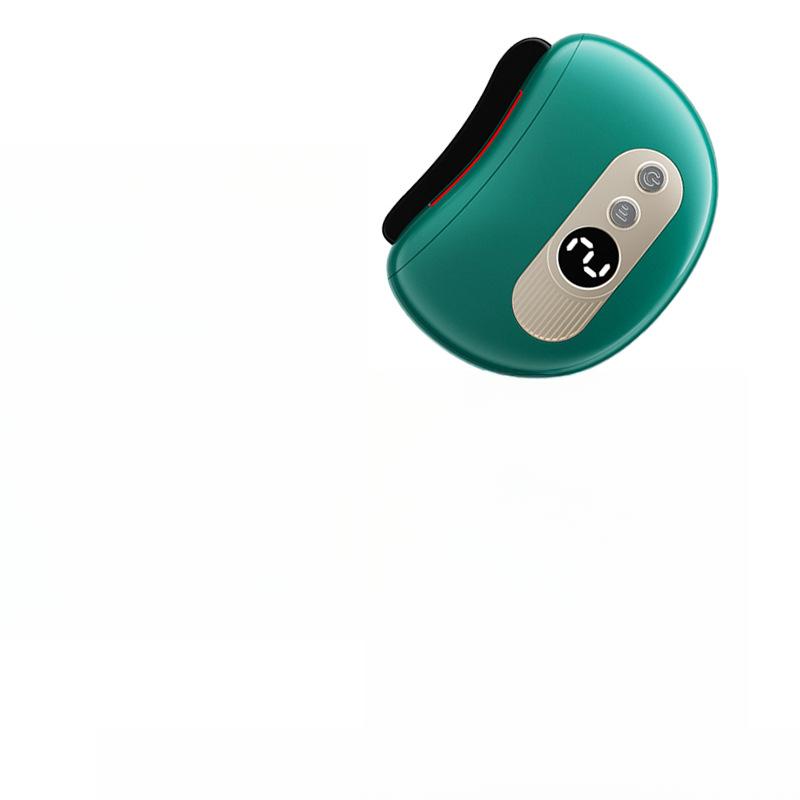 Electric Bianshi Scraping Board Red Light Hot Compress Vibration Massage Whole Body Unclogging Meridian Massager Beauty Instrument Scraping Tablets