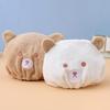 Cute Cartoon Bear Hair Drying Cap - Soft Absorbent Coral Fleece for Kids