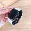 Силиконовый ремешок для Apple Watch Series 11 10 42 мм/9 8 7 41 мм/SE3 SE2 SE 6 5 4 40 мм/3 2 1 38 мм Магнитный ремешок с быстрым отсоединением