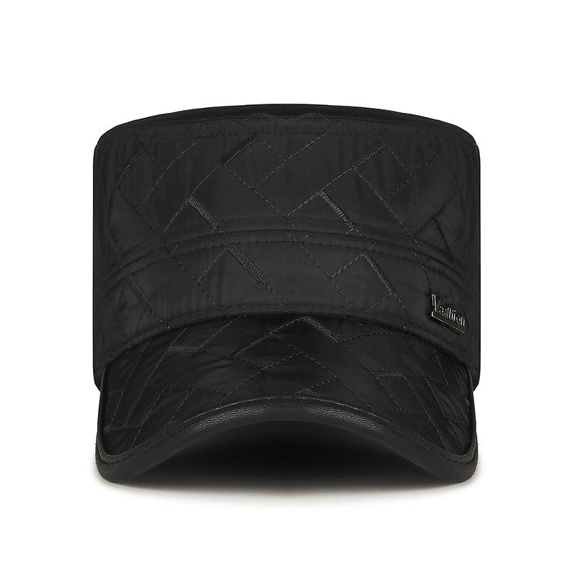 Northwood Зимняя утепленная сетчатая шапка с плоским верхом, защитой ушей и ветрозащитной хлопковой шапкой с уплотнителем сзади