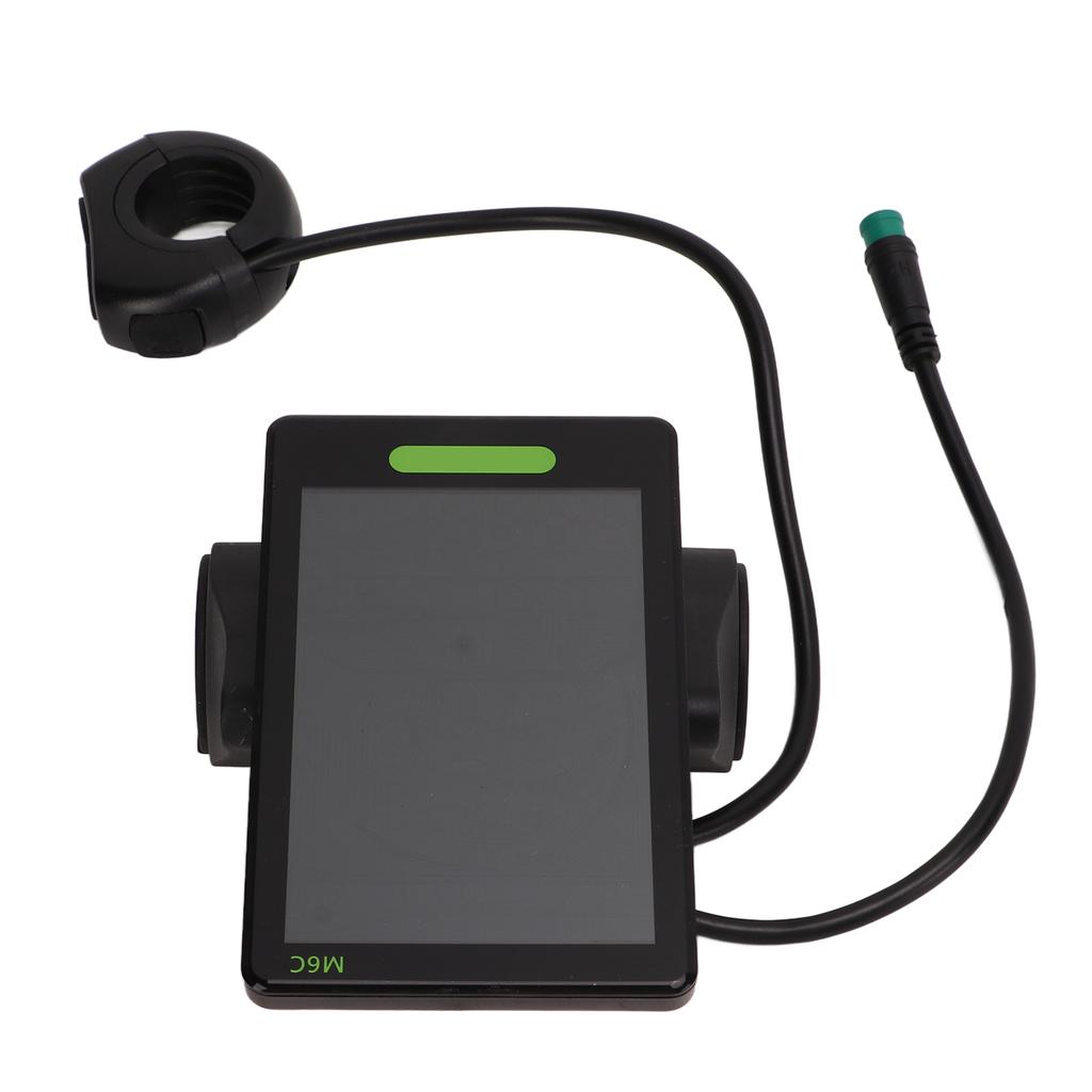 Электрический велосипедный дисплей с большим экраном M6C ЖК-дисплей для скутера, панель управления с водонепроницаемым корпусом