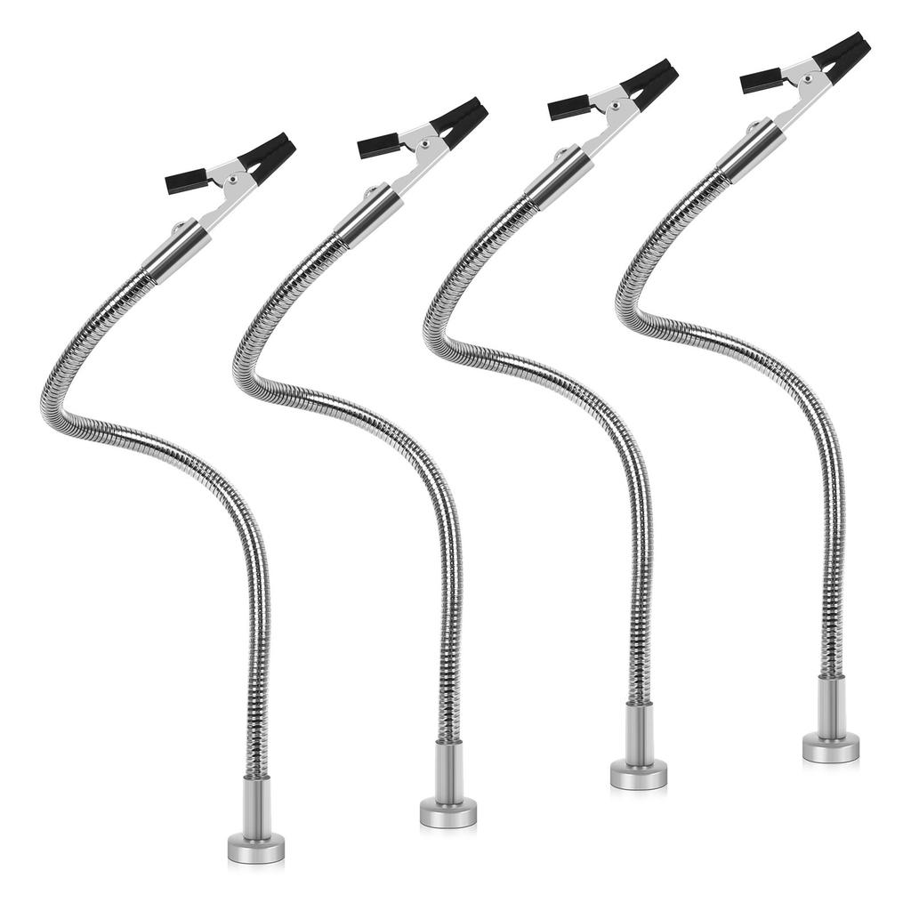 2/4 шт. Магнитные зажимы для электронных плат, паяльник, держатель печатной платы, гибкие металлические ручки, руки помощи