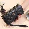 2024 Korean-Style Women's Large Capacity Wallet & Mobile Phone Bag with Double Zipper