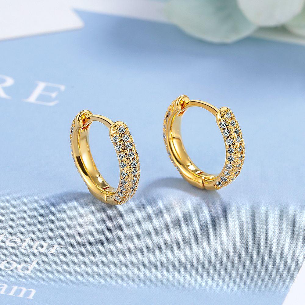 Lindon Fashion Copper Alloy Zircon Jewellery Drop Earrings For Women Wedding Party Gifts