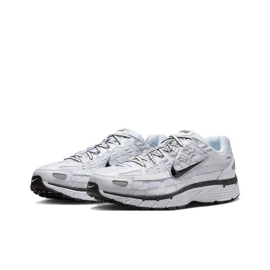 Nike P-6000 Белые Металлик Серебристые Унисекс Кроссовки CD6404-107