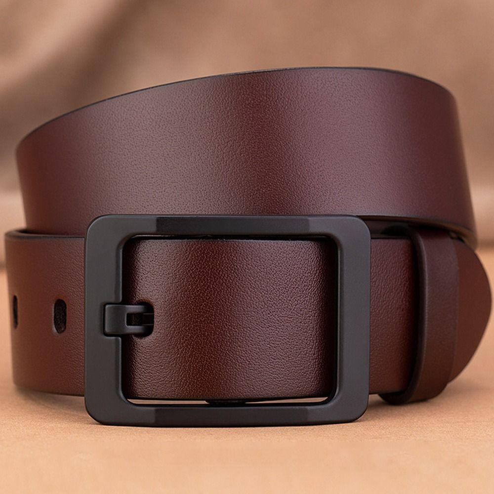 Luxury Design Pin Buckle Waistband Casual Waist Strap Retro Trouser Dress Belts