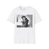 Edgy Black and White Portrait T-Shirt | Moody Photo Tee