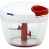 K&A Bunbun Chopper R, Large, 640ml, BBC-11, Red, with Washable Lid
