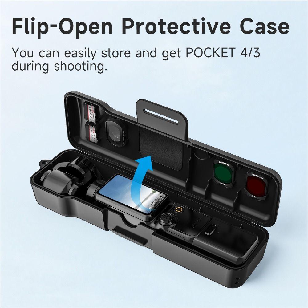 Dustproof Protective Shell Shockproof Storage Box for DJI Osmo Pocket 4 3 Camera Accessories