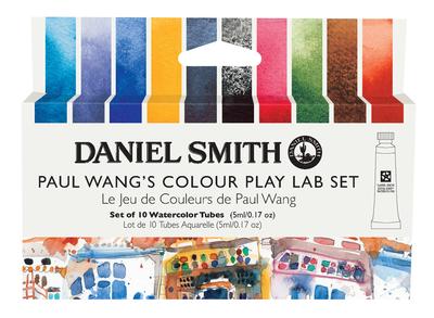 Daniel Smith Прозрачная акварельная краска Экстра-тонкая Paul Wang Color Play Lab Набор из 10 цветов 5 мл (нет. 2) 285610403