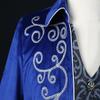 3 Style Halloween Party Cosplay Costume Men's Victorian Steampunk Windbreaker Retro Prince Medieval Dress Renaissance Embroidery Jacket
