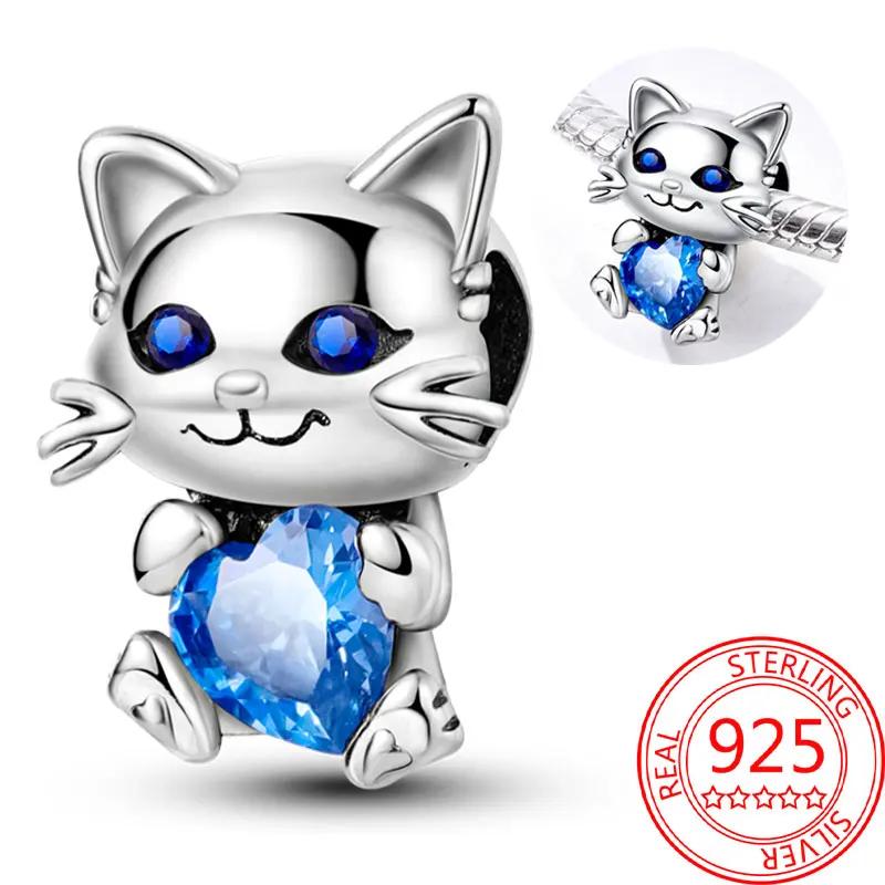 Exquisite Copper Little Monkey Embracing Red Heart Pendant Fit Bracelet Necklaces Party Pairing With Handmade Gifts