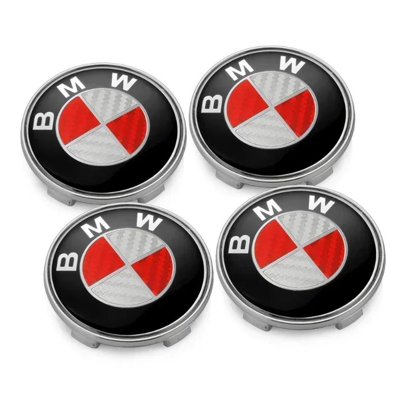 BAFS3 For BMW 2025 Hot 7pcs Car Front Emblem Rear Badge Wheel Hub Cap Sticker for E46 E90 E60 F10 F11 F20 F30 F34 F01 G20 G21 G31 G38
