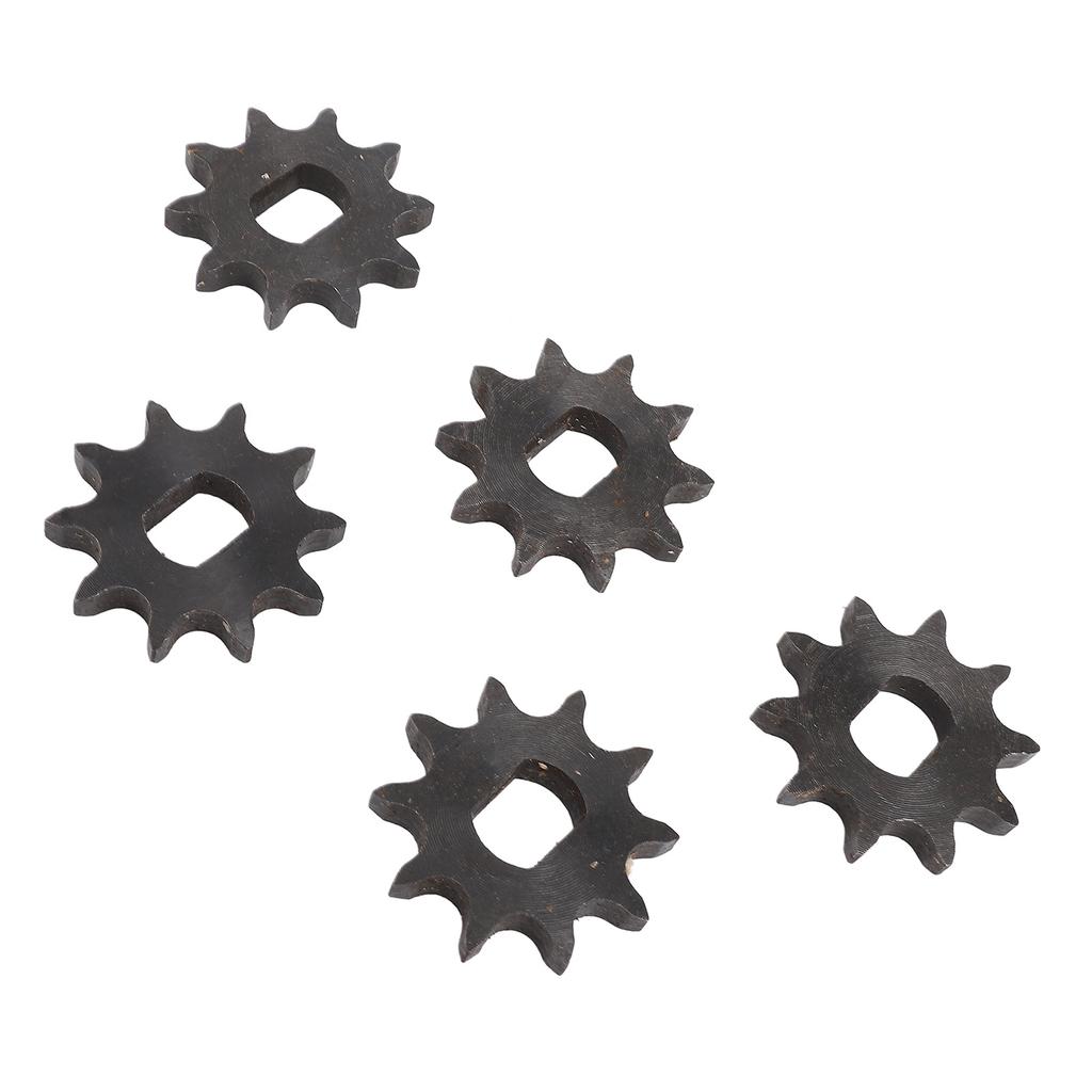 5 шт. 428 10T передняя звездочка 12x17 мм внутренний диаметр 10 зубьев стальная звездочка для цепи 428
