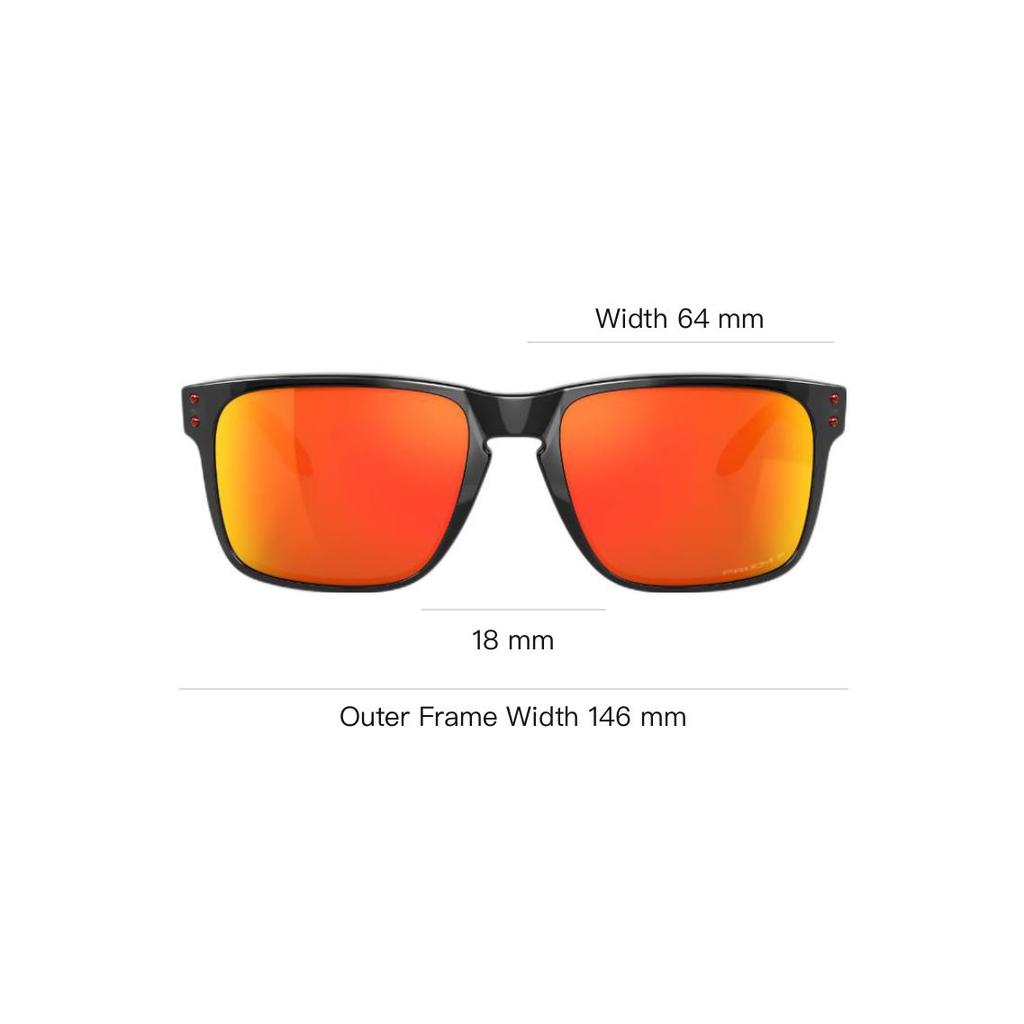 Очки Солнцезащитные Квадратные Поликарбонатные С Полной Оправой Oakley Унисекс Черные OO9417-0859
