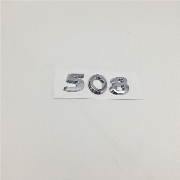 Для 206 207 301 306 307 308 508 2008 3008 4008 5008 эмблема хвост сзади логотип