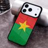 Чехол для телефона Флаг Буркина-Фасо Для iPhone 17 16 15 14 13 12 11 Pro Max Plus 17Air Мягкий силиконовый чехол