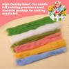 Wool Needle Felting Starter Kit Needle Felting Canvas Picture with Wool Roving Felting Pad Felt Fabric for DIY and Decoration