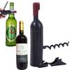 Magnetic Bottle Opener Wine Bottle Shaped Champagne Corkscrew Creative Refrigerator Magnet  Gifts