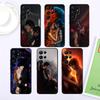 Чехол для телефона Game Romance Clubs Для SamsungS24,S23,S22,S21,Ultra Pro S10,S30Plus,S9,20lite Черная крышка
