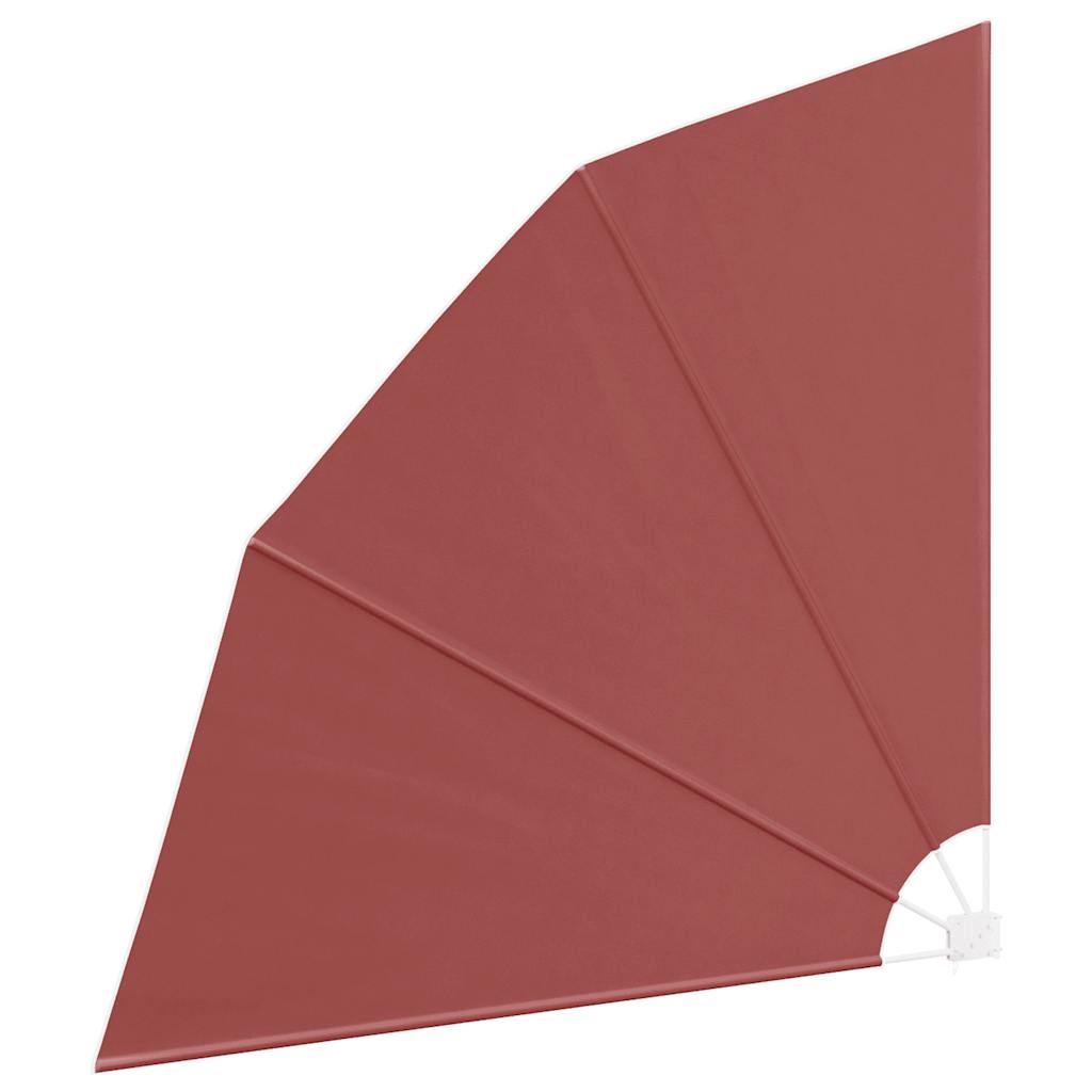 Folding Balcony Fan Terracotta Red 210*210 cm