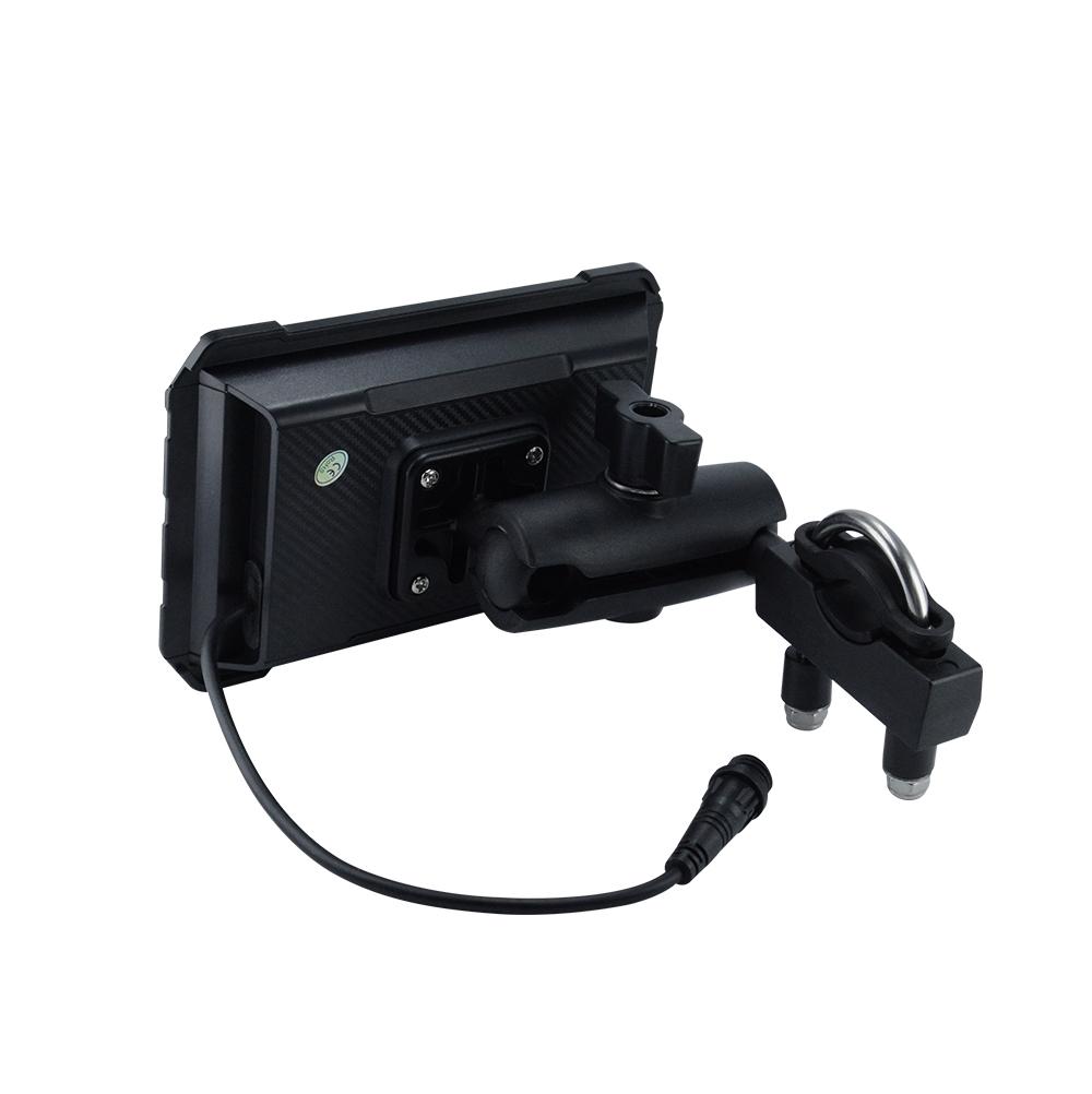 5-дюймовый Moto Беспроводной CarPlay Android Auto Мотоциклетный GPS-навигационный дисплей Мотоциклетный Bluetooth 5.0 Мультимедийный плеер Водонепроницаемый