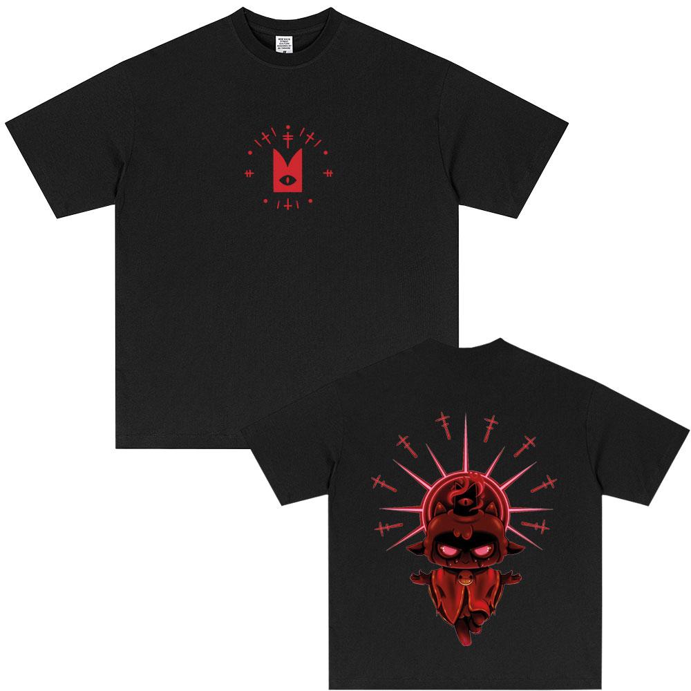 Game Cult of The Lamb Graphic Tshirt Summer Unisex Women Casual Humor T Shirts Male Fashion Vintage Oversized Crewneck Tshirt Tops
